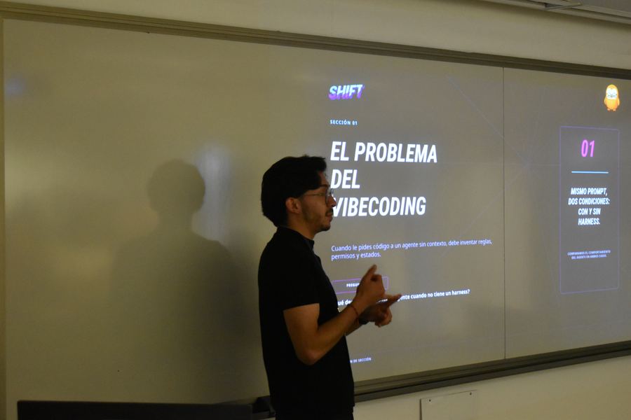 Workshop slide: the problem with vibecoding